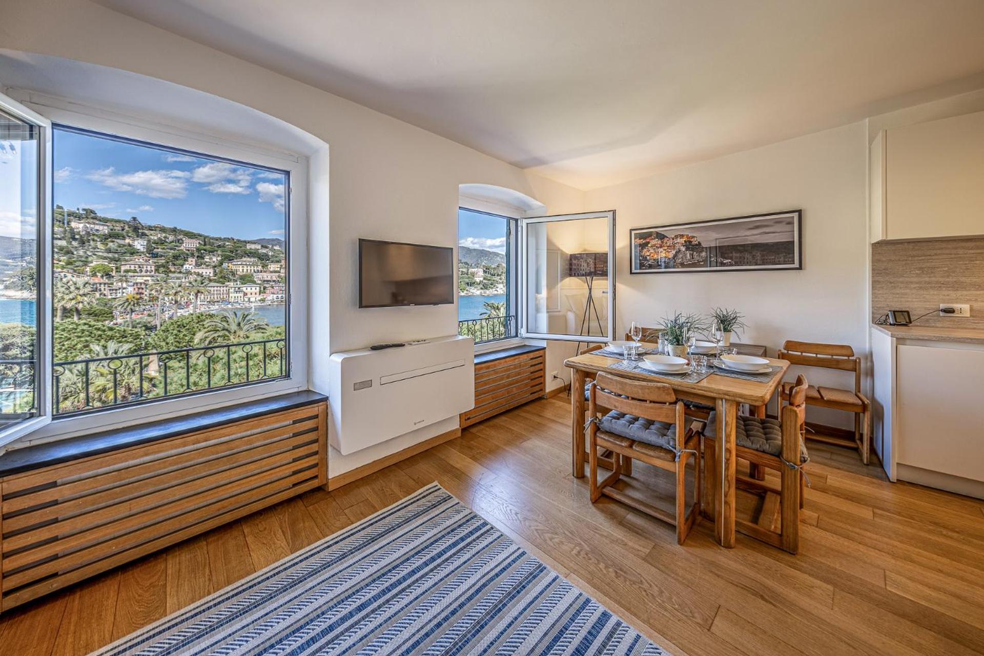 Cozy Apartment - Relax E Vista Mare Da Sogno Санта-Маргерита-Лігуре Екстер'єр фото